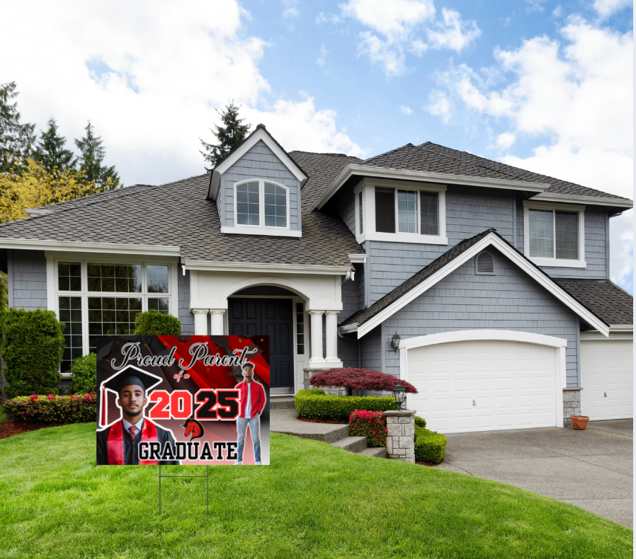 Editable Graduation Yard Sign Canva Template – Personalize Your Celebration! 🎓✨