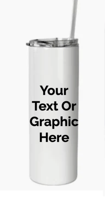 Customizable 20oz Hot/Cold Drink Tumbler – Your Design, Your Style